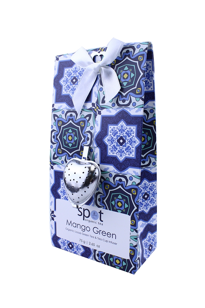 Organic Mango Green Loose Tea