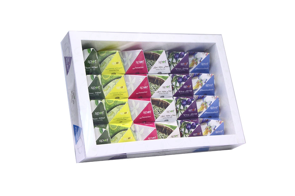 Assorted Organic Pyramids Tea Tray - 24ct